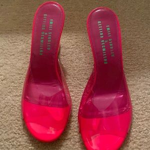 Bettina Vermillion heels